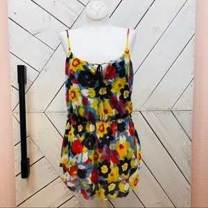 Weston Keyhole Flowey Floral Sleeveless Blouse